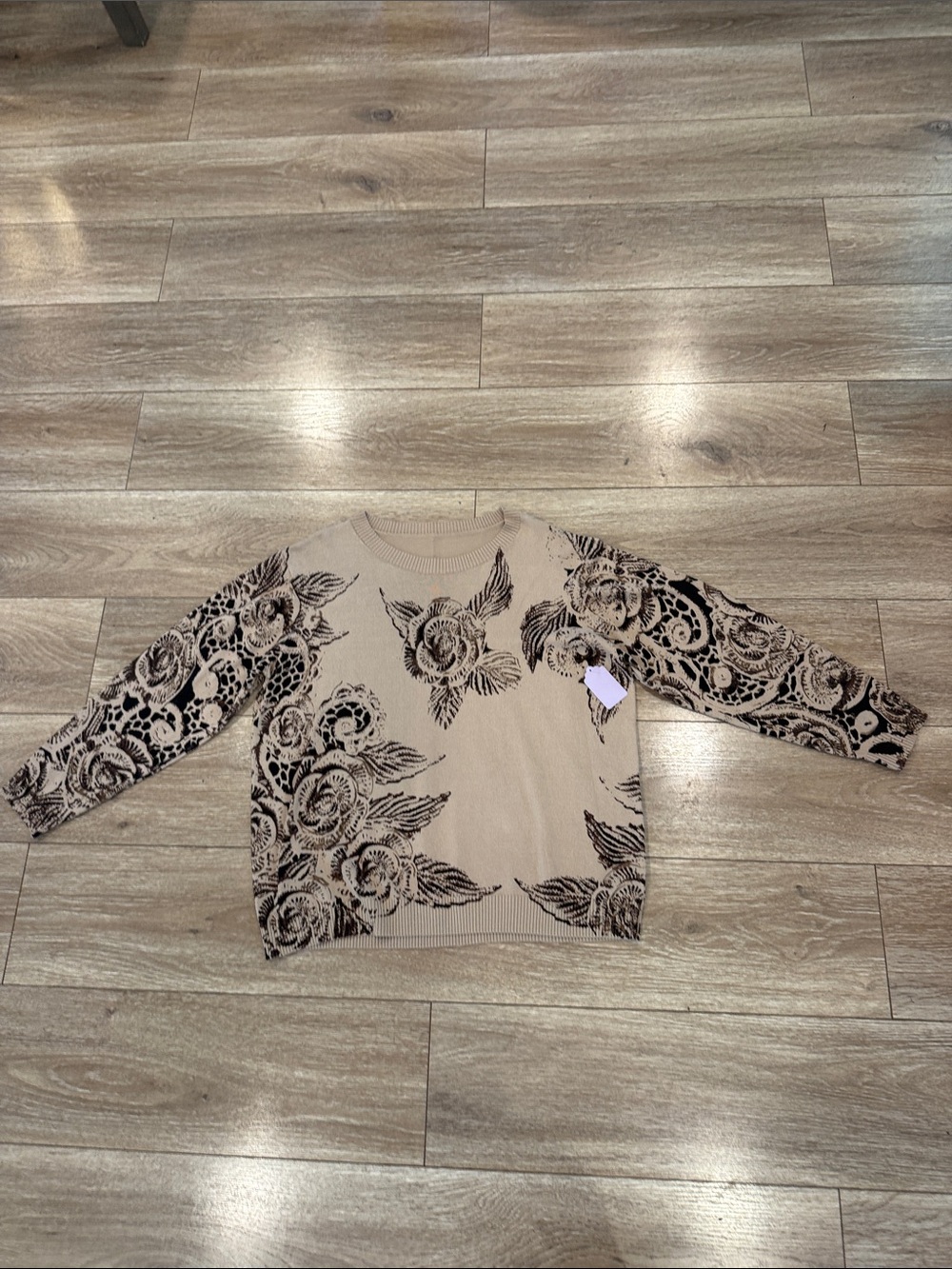 Floral Sweater
